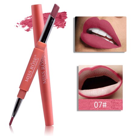 - Outtop MISS ROSE Double-end Lasting Lipliner Waterproof Lip Liner Stick Pencil 8 Color