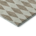 thumbnail image 4 of Addison Rugs Mayfield Washable Transitional Diamonds Taupe Rectangle Rug, 9' x 12', 4 of 6