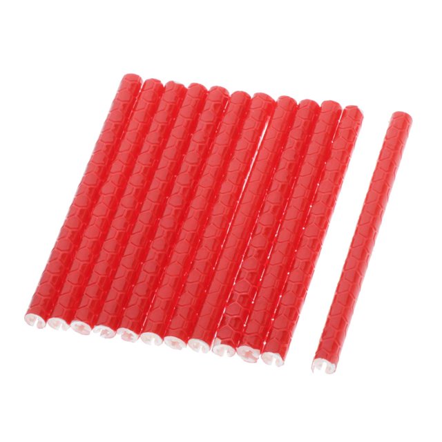 12x reflectores para , reflectores, , reflectores, reflectores de bicicleta, 360 rojo Baoblaze Reflector de radios de bicicleta