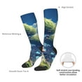 thumbnail image 4 of Fuzoiu Fantasy Treehouse Planet Scene Print Adult Stockings,Crew Socks,Unisex Fashion Socks, Casual Sports Socks,Comfortable Crew Socks for Everyday Wear and Sports, 4 of 6