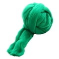 thumbnail image 4 of Chunky Wool Yarn Weight Yarn DIY Crochet Cloth Washable Crocheting Jumbo Tubular green, 4 of 9