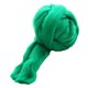thumbnail image 4 of Hilo de lana grueso Hilo de mecha grueso Tejido a mano Hilo de peso DIY Tubular gigante verde, 4 of 9