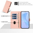 thumbnail image 2 of Designed for Samsung Galaxy A26 5G Case Wallet, Women Men Flip Folio Cover with PU Leather Stand Credit Card Holders Slots Wrist Strap Magnetic Closure Phone Case for Samsung Galaxy A26 5G - Pink, 2 of 13