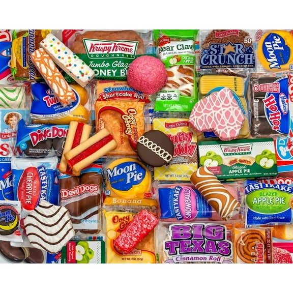 Springbok 500 Piece Snack Treats Jigsaw Puzzle for Adults and Family - Poster Now Included