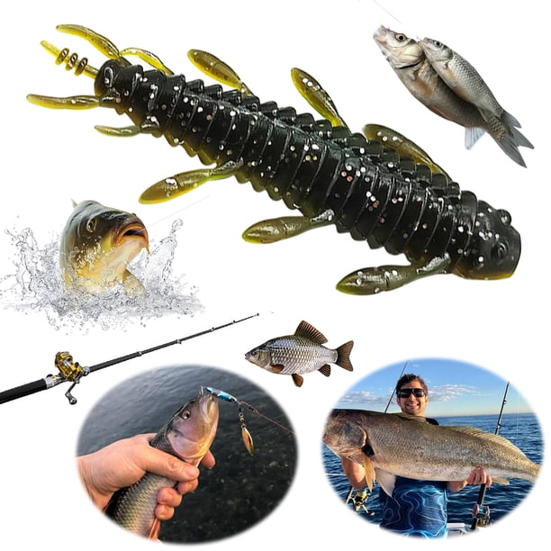 Cebo Flotante Artificial Btafrte con Sal Olor a Pescado Señuelos Suaves