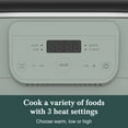 thumbnail image 3 of Programmable Slow Cooker Removable Healthy Nonstick Pot - Small Kitchen Appliance for Family Dinners - Serves 6+ People, 3 of 5