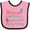 Pink and Black, variant on Inktastic Physician Assistant Like Mommy Boys or Girls Baby Bib