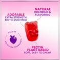 thumbnail image 5 of Collagen Peptides Gummies with 2500 mcg Biotin - Hydrolyzed Type I & III Multi Collagen Supplement with Vitamin C & Zinc - Support for Hair, Skin, Nails, Tasty Pomegranate Flavor - 120 Gummies, 5 of 9