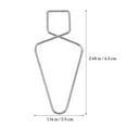 thumbnail image 3 of 100 Pcs Crochets de Plafond Clips T-bar Cintres Suspendus, 3 of 9