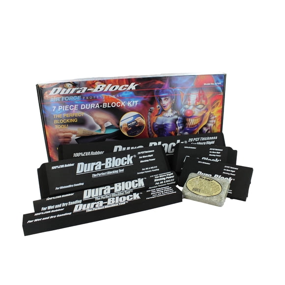 Kit de lijado Dura-Block AF44L de 7 piezas