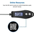 thumbnail image 4 of Etekcity EMT100 Digital Instant Read Meat Thermometer, 5"Long Probe, Black, 4 of 6