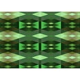 thumbnail image 1 of Ahgly Company Indoor Rectangle Patterned Dark Forest Green Area Rugs, 7' x 10', 1 of 6