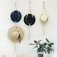 thumbnail image 3 of huanledash Hat Hanger Bohemian Handcrafted Elaborate Craftsmanship Unfading Wear-resistant Storage Modern Wall Hanging Hat Rack Living Room Accessory, 3 of 7