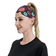 thumbnail image 4 of Wukai Donuts1 Sports sweatband,Men & Women Sweatband Headband for Running, Cross Training, Racquetball, Working Out, 4 of 7