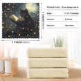 thumbnail image 3 of Kitchen Dish Towels Soft Absorbent Dish Cloths 11"x11" Cat Reads Book on Night 6 Packs, 3 of 9