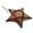 A, variant on FNGZ Hangs Clearance European Style Colored Embossed Glass Five Pointed Star Candlestick Hanging Wind Lamp Aromatherapy Candle Holder Home Decoration