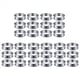 thumbnail image 1 of 30 Piezas Anillos de Tarta de Muffin Anillo de Tarta de Doble Rollo Anillos de Muffin de Acero Inoxidable Anillo Redondo de Metal Molde para Hacer Alimentos, 1 of 8