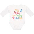 thumbnail image 3 of Inktastic Mimi and Poppop Love Me Boys or Girls Long Sleeve Baby Bodysuit, 3 of 5