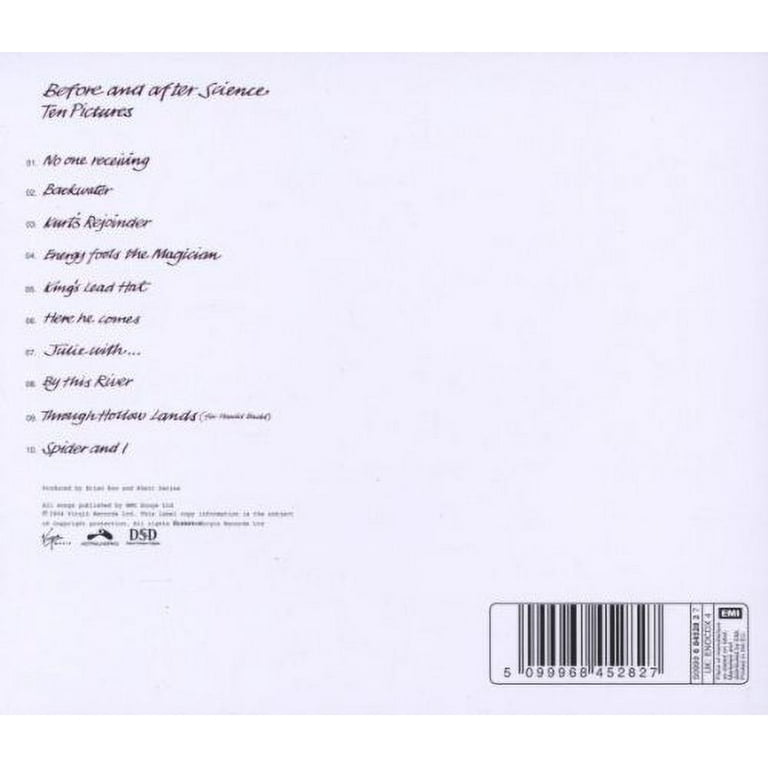 Brian Eno - Before & After Science - Electronica - CD