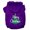Purple, variant on Christmas Pet, Dog  Cat Hoodie Screen Printed, "Scribble Merry Christmas"