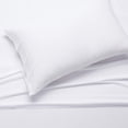 thumbnail image 2 of ZMLEVE Cotton Jersey Bed Sheet Set - Twin, White, 2 of 5