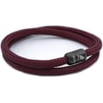 thumbnail image 1 of SHIQI-Durable Rope Cord Cuff Bracelet with Magnetic Clasp for Men Women, 1 of 4