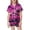 p-214Hot Pink752, variant on CAIVO Girls Halloween Pajama Sets Sleepwear 2 Piece Short Sleeve Lapel Button Down Shirts Tops With Shorts For Kids Pjs