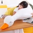 thumbnail image 4 of LIWEN Cartoon Duck Plush Doll - Super Soft Elastic Back Cushion, Lovely Sleep Pillow, Stuffed Animal Doll Throw Pillow - Perfect Birthday Gift, 4 of 8