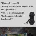 thumbnail image 5 of Mando Inalámbrico Bluetooth V4.0 para RV, Mando A Distancia, Mando A Distancia, Recargable, para Videojuegos de RV, Selfies, Libros Electrónicos, Ratón PPT, 5 of 5