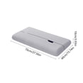 thumbnail image 3 of Tarmeek Memory Foam Pillow Slow Rebound Neck Support Orthopedic Pillow Core Cervical Contour Pillow for Side Back and Stomach Sleepers 70x40cm, 3 of 7