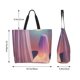 thumbnail image 5 of Disketp Dreamy Moonlit Window Bolsa Tote Estampada para Mujer, Bolso de Hombro y de Mano para Compras y Viajes, 5 of 8