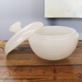 thumbnail image 3 of Natural Geo White Marble 5" Jar with Lid, 3 of 3