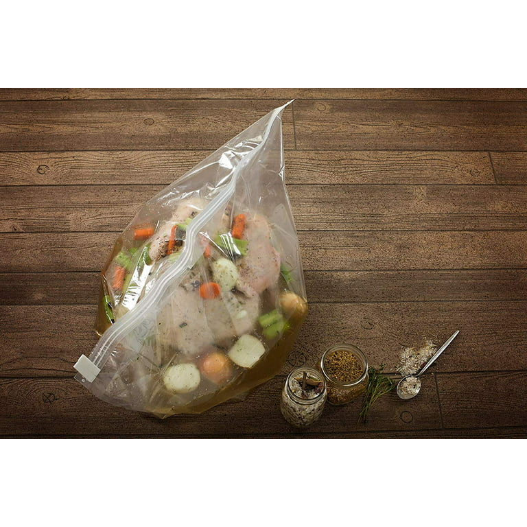 Large Turkey Brine Bags Heavy Duty for Turkey or Ham, 2 pack, with