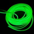 thumbnail image 2 of ABALDI El Wire Light Strips Electroluminescence Light Glowing Neon String Lights for Car Seat/Console/Door/Dash Board Decoration Easily DIY(3m/9ft, Fluorescent green), 2 of 7