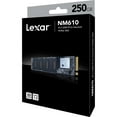 thumbnail image 3 of Lexar NM610 250GB NVMe PCIe Gen 3.0 x4 M.2 Internal SSD, 3 of 3