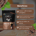 thumbnail image 3 of Earth Co Café + Proteína & Cacao Latte | 10g Proteína | Sin Azúcar | Café Soluble Fitness | 16 Porciones, 3 of 5