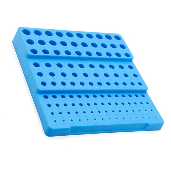 SIEYIO 121 Hole Bits Organizers Screwdriver Bits Holder Drill Head Storage Case Box Drill Bits Holder Dispenser Splicing Organi