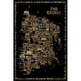 thumbnail image 3 of Esquer, Rafael 17x24 Black Modern Framed Museum Art Print Titled - Glam New York Collection-Bronx, 3 of 5