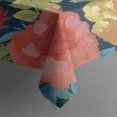 thumbnail image 2 of Pioneer Flower Floral Print Pattern Rectangle Tablecloth 60"x102",Waterproof Polyester Rectangle Table Cloth, Wipeable Spillproof Polyester Tablecloth for Dining, Camping, Indoor and Outdoor, 2 of 6