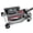 Black/Gray, variant on Powerbuilt 620422 Floor Jack, Triple Lift, 2 Ton, 17-3/4 In Lift