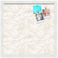 thumbnail image 2 of PinPix 18x18 Custom Cork Bulletin Board White Sand Poster Board Has a Fabric Style Canvas Finish, Framed in White Sand, by ArtToFrames (PinPix-1880), 2 of 5
