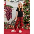 thumbnail image 6 of Arshiner Girls Clothes 3 Piece Outfits Short Sleeve Shirts Long Pants and Dolphin Shorts Clothing Sets with Pockets, 6 of 6