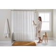 thumbnail image 6 of Serafina Home Contemporary Polyester Shower Curtain, White Cathy Beige Gold, 70" x 72", 6 of 7