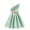 Green, variant on snilers Girls Dresses One Shoulder Ruffle Sleeve Summer Dress A-Line Flowy Sleeveless Sundress Beach Vacation Midi Dress Size 8-13 Years