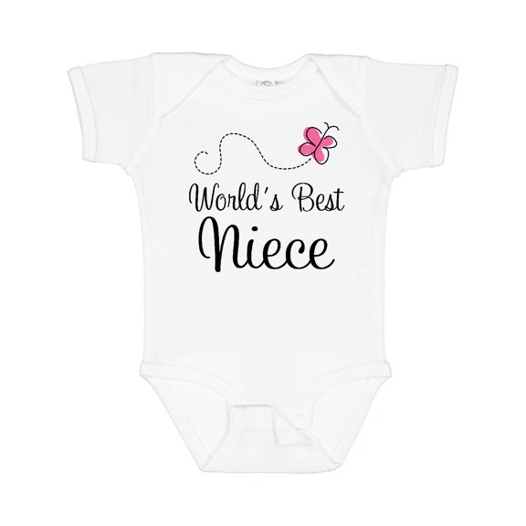 Inktastic Worlds Best Niece Girls Baby Bodysuit