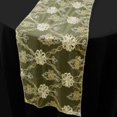 thumbnail image 5 of Efavormart Extravagant Fashionista Style Table Runner For Weddings Decor Fit Rectangle and Round Table - Champagne Lace Netting, 5 of 6