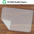 thumbnail image 4 of A4 Tracing Papers 200 Sheets, 63 GSM Tracing Paper Bulk , Technical Tracing Paper A4 for Drawing, Scrapbooking,Sketching, 4 of 5
