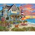 thumbnail image 1 of White Mountain Puzzles Beach Sunset, 1000 Piece Jigsaw Puzzle, 1 of 5