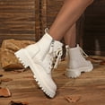thumbnail image 4 of SKIYLEVZ Winter Boots Fashion Snow Boots for Women Warm Cozy Thermal Boots Fleece Lined Shoes with Thick Platform Office Outdoor Avtivities Cold Weather Footwear, 4 of 9