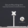 thumbnail image 2 of VIVO White Single Adjustable Monitor Desk Mount for 1 Computer Screen up to 38", 2 of 8